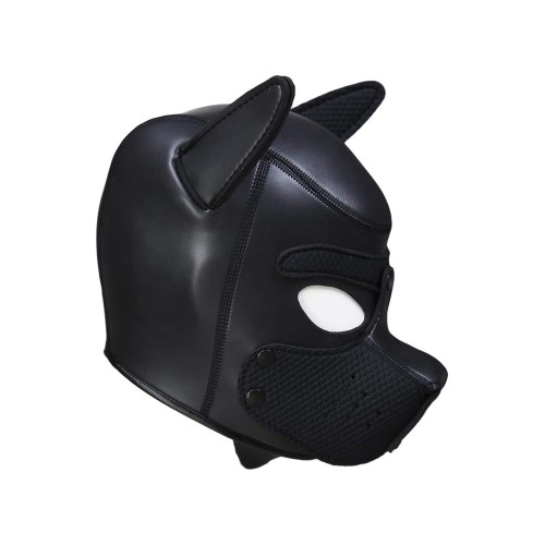 Neoprene Puppy Mask for Role Play Enthusiasts