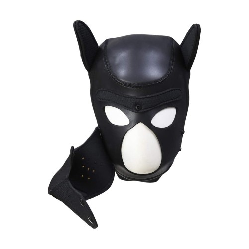 Neoprene Puppy Mask for Role Play Enthusiasts