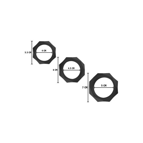 Set de C-Rings Pesados Hidden Desire Extreme