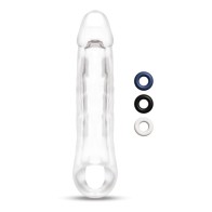 Extensor de Pene Transparente Size Up para Placer Mejorado