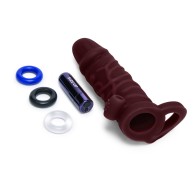 Size Up Vibrating Silicone Extender for Enhanced Performance