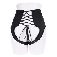 High Waisted Corset Strap-On Harness for Intimate Exploration