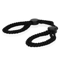 Ouch Adjustable Rope Hand Cuffs for BDSM Play