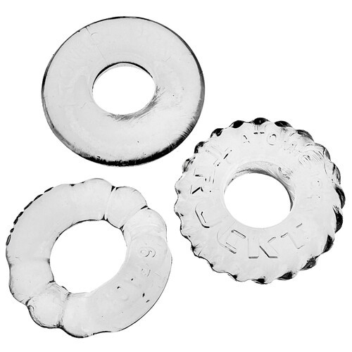 Pack de 3 Cockrings Oxballs Bonemaker - Mejora del Rendimiento