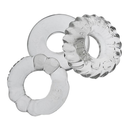 Pack de 3 Cockrings Oxballs Bonemaker - Mejora del Rendimiento