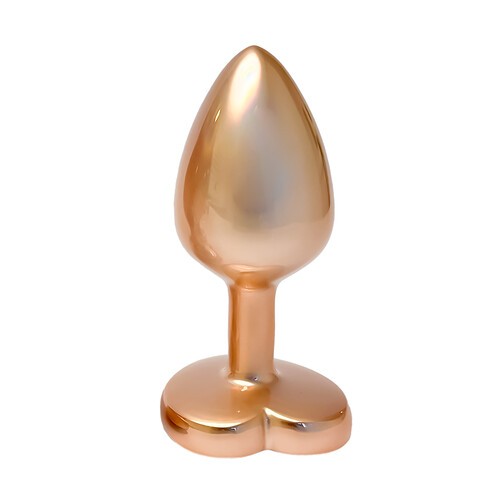 Gleaming Love Pearl Gold Butt Plug