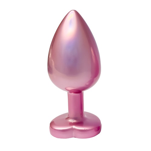 Gleaming Love Pink Butt Plug Large