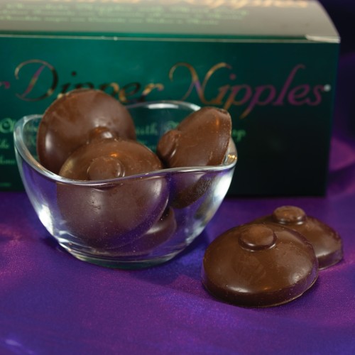 After Dinner Nipples Chocolate Treats - Mint Chocolate Delights