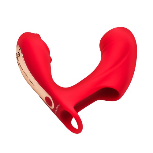 Vibrador de Silicona con Pulsos Rose Touch para Placer Íntimo